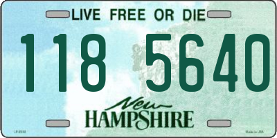 NH license plate 1185640