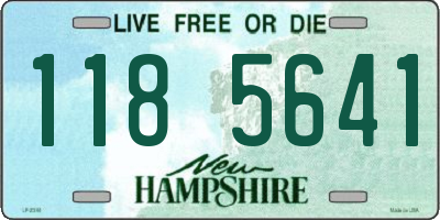 NH license plate 1185641