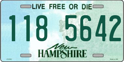 NH license plate 1185642