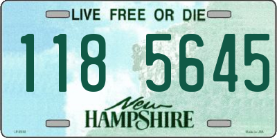 NH license plate 1185645