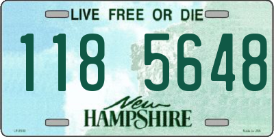 NH license plate 1185648