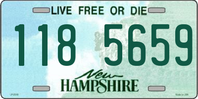 NH license plate 1185659