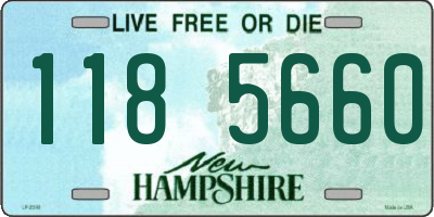 NH license plate 1185660