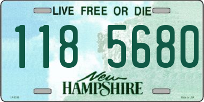 NH license plate 1185680