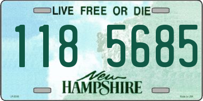 NH license plate 1185685