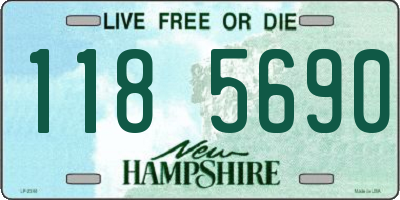 NH license plate 1185690