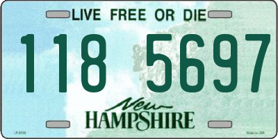 NH license plate 1185697