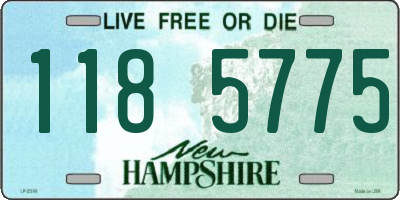 NH license plate 1185775