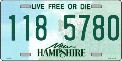 NH license plate 1185780