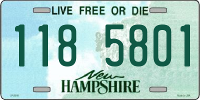 NH license plate 1185801