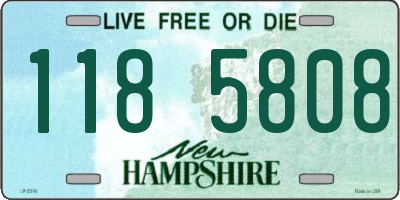 NH license plate 1185808