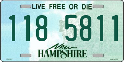 NH license plate 1185811