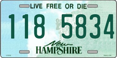 NH license plate 1185834