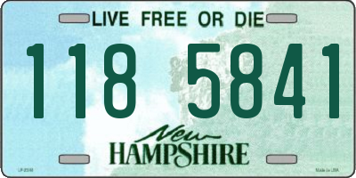 NH license plate 1185841