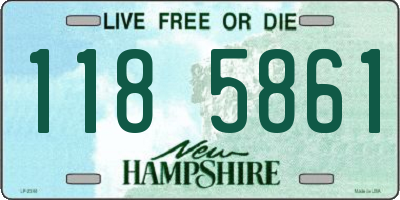 NH license plate 1185861