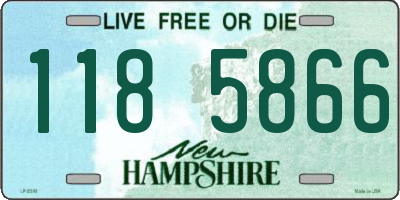 NH license plate 1185866