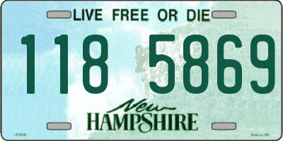NH license plate 1185869