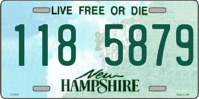 NH license plate 1185879