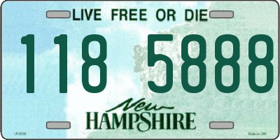 NH license plate 1185888