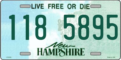 NH license plate 1185895