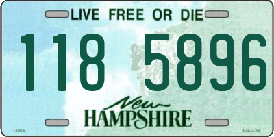 NH license plate 1185896
