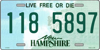 NH license plate 1185897