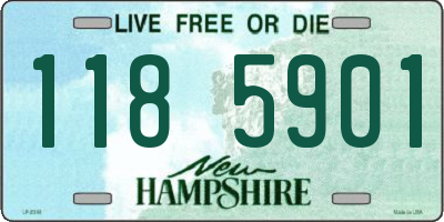 NH license plate 1185901