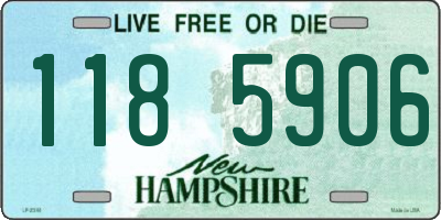 NH license plate 1185906