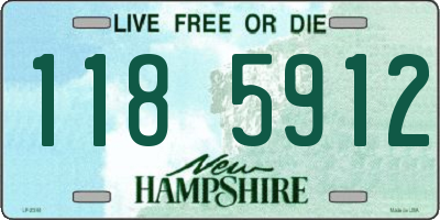 NH license plate 1185912