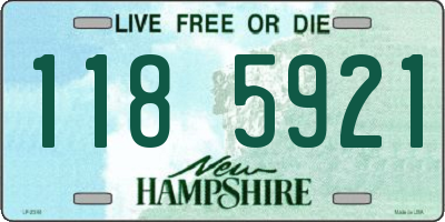 NH license plate 1185921