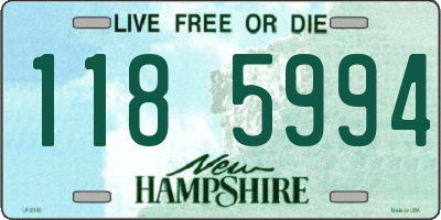 NH license plate 1185994