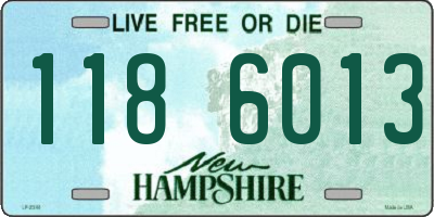 NH license plate 1186013