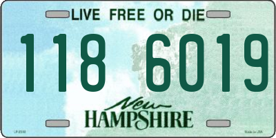 NH license plate 1186019