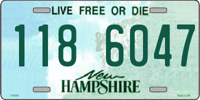 NH license plate 1186047