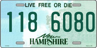 NH license plate 1186080