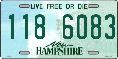 NH license plate 1186083