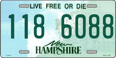 NH license plate 1186088