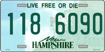 NH license plate 1186090