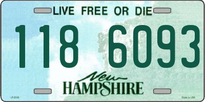 NH license plate 1186093