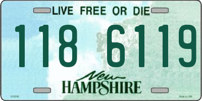 NH license plate 1186119