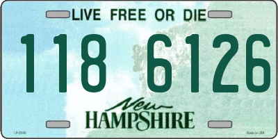 NH license plate 1186126