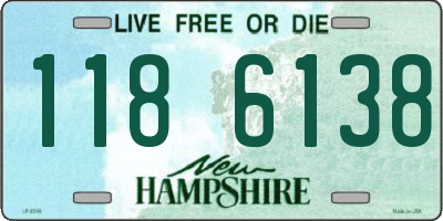 NH license plate 1186138
