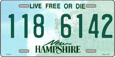 NH license plate 1186142