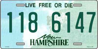 NH license plate 1186147