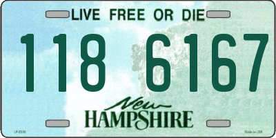 NH license plate 1186167