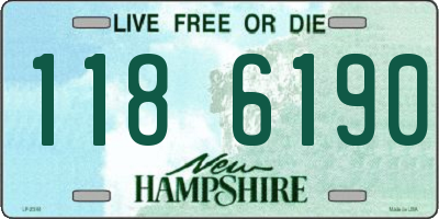 NH license plate 1186190