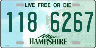 NH license plate 1186267