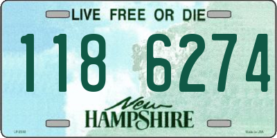 NH license plate 1186274
