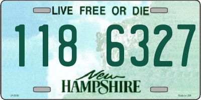 NH license plate 1186327