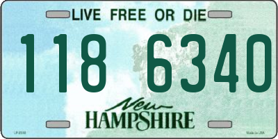 NH license plate 1186340